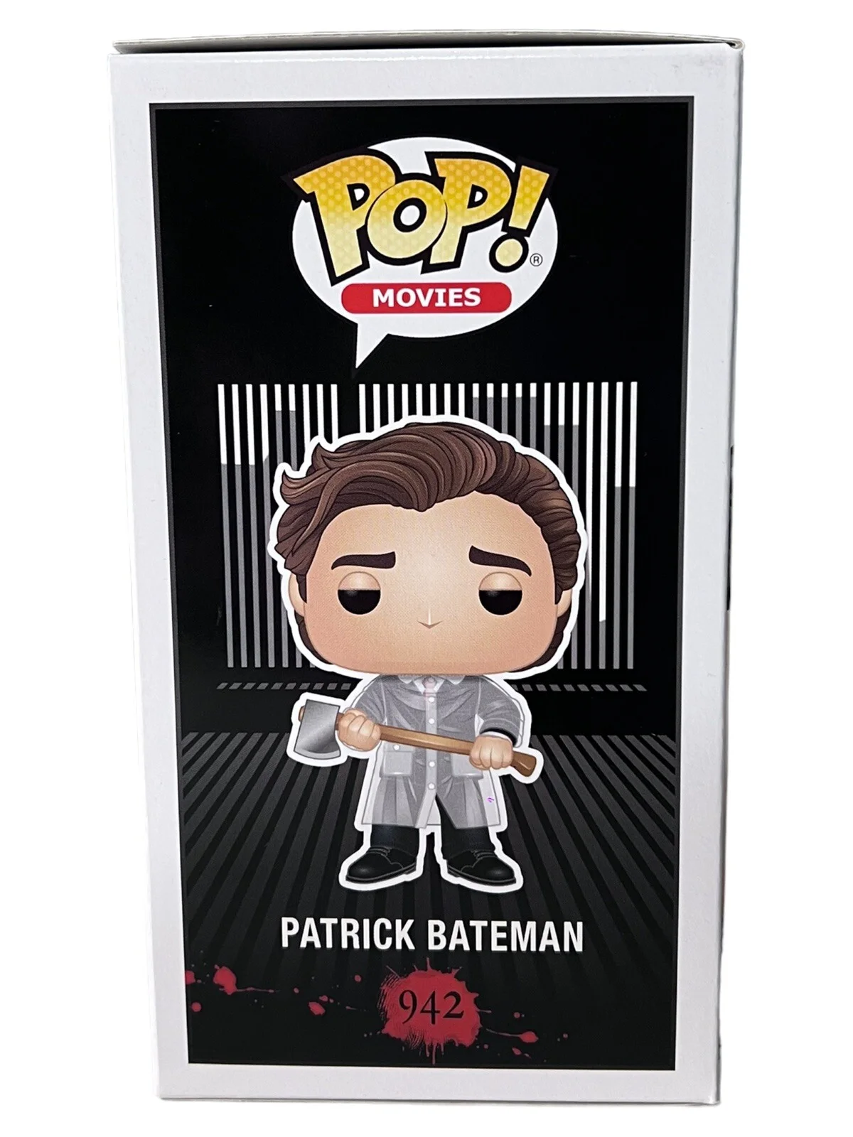 Christian Bale — CHRISTIAN BALE SIGNED AMERICAN PSYCHO FUNKO AUTOGRAPH PATRICK BATEMAN BECKETT-A, изображение 4