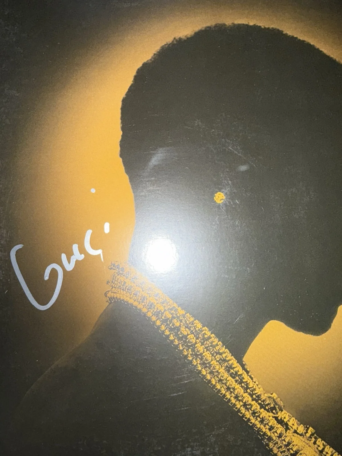 GUCCI MANE SIGNED AUTOGRAPHED VINYL ALBUM RECORD “MR DAVIS” JSA COA RAPPER RARE, изображение 2
