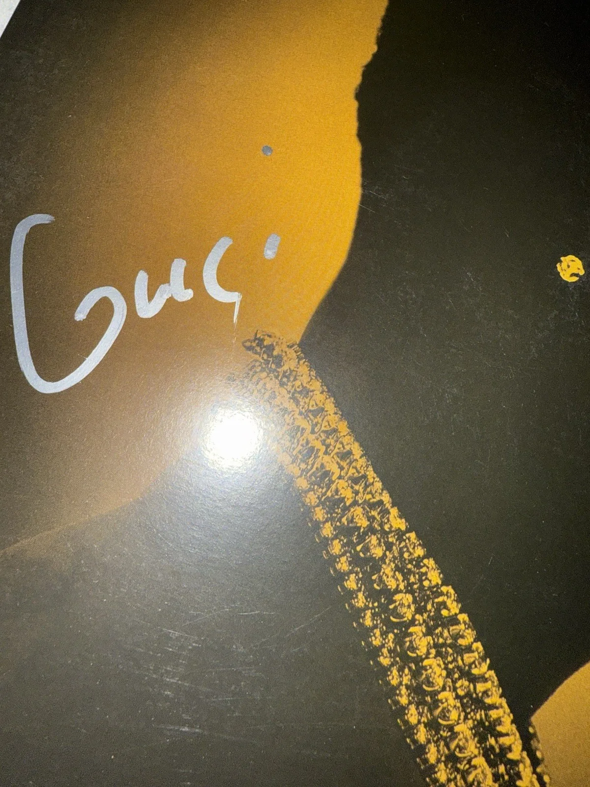GUCCI MANE SIGNED AUTOGRAPHED VINYL ALBUM RECORD “MR DAVIS” JSA COA RAPPER RARE, изображение 3