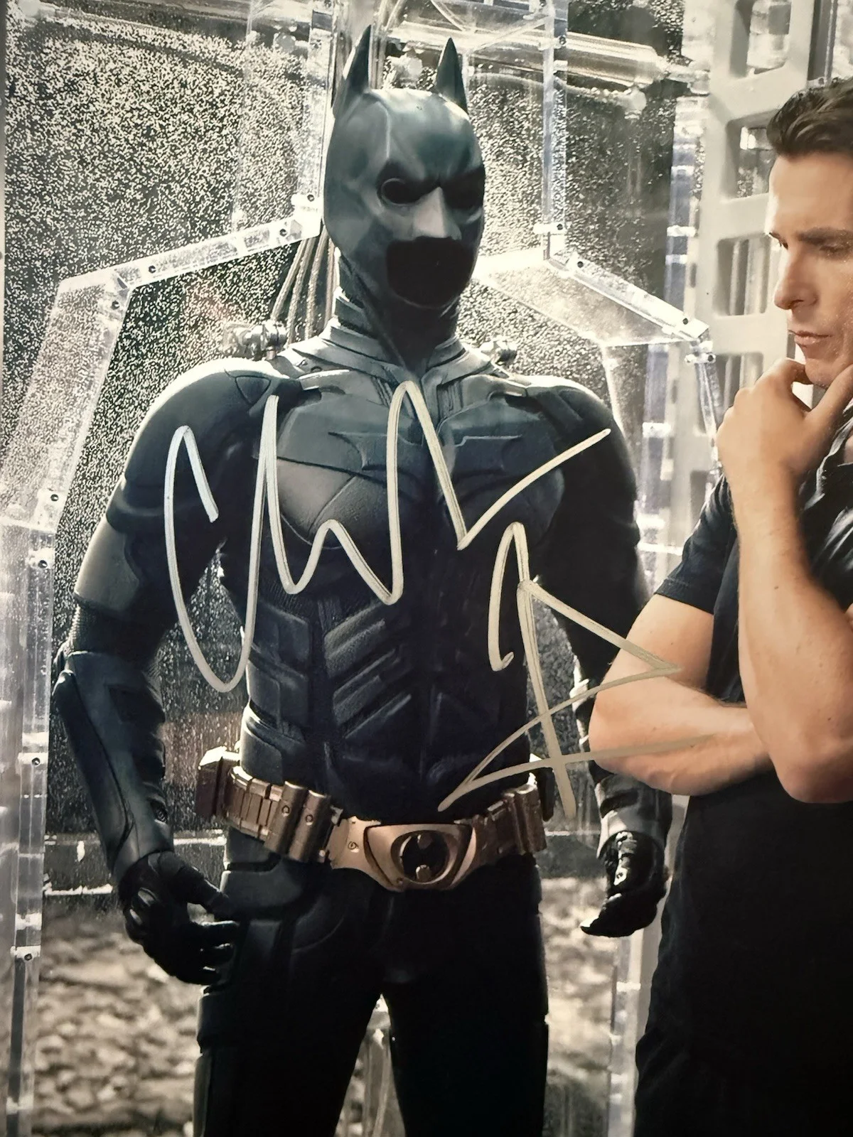 Christian Bale — CHRISTIAN BALE SIGNED 11x14 AUTOGRAPH PHOTO THE DARK KNIGHT BECKETT BQ95626, изображение 2