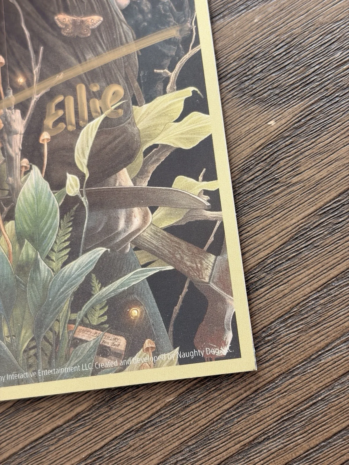 THE LAST OF US PART II Lithograph Signed Ashley Johnson & Laura Bailey JSA COA, изображение 5