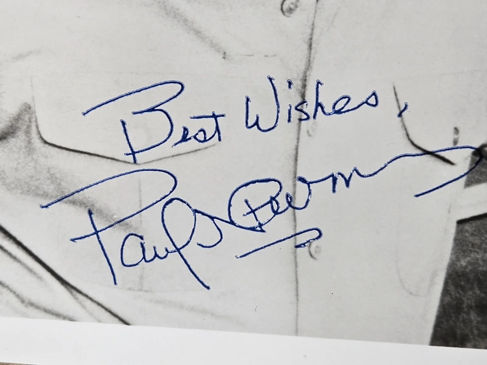 Paul Newman — SIGNED Paul Newman Autographed Black & White 5 X 7 Photo, изображение 3