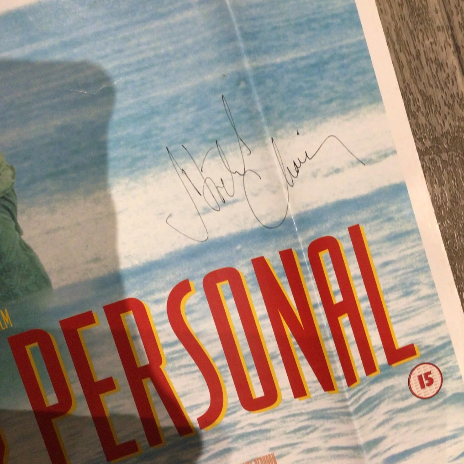 🎥 SIGNED STOCKARD CHANNING - UP CLOSE & PERSONAL POSTER, Star GREASE, WEST WING, image 2