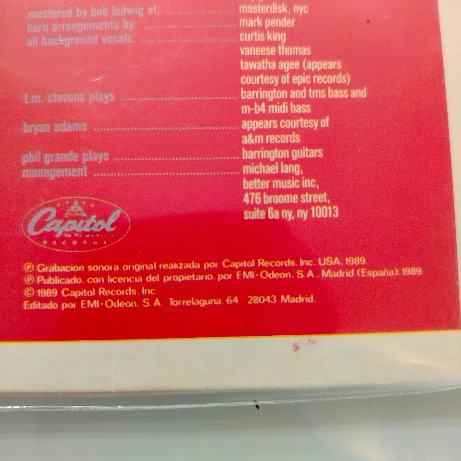 Joe Cocker Signed "One Night Of Sin" Album Cover + COA, image 4