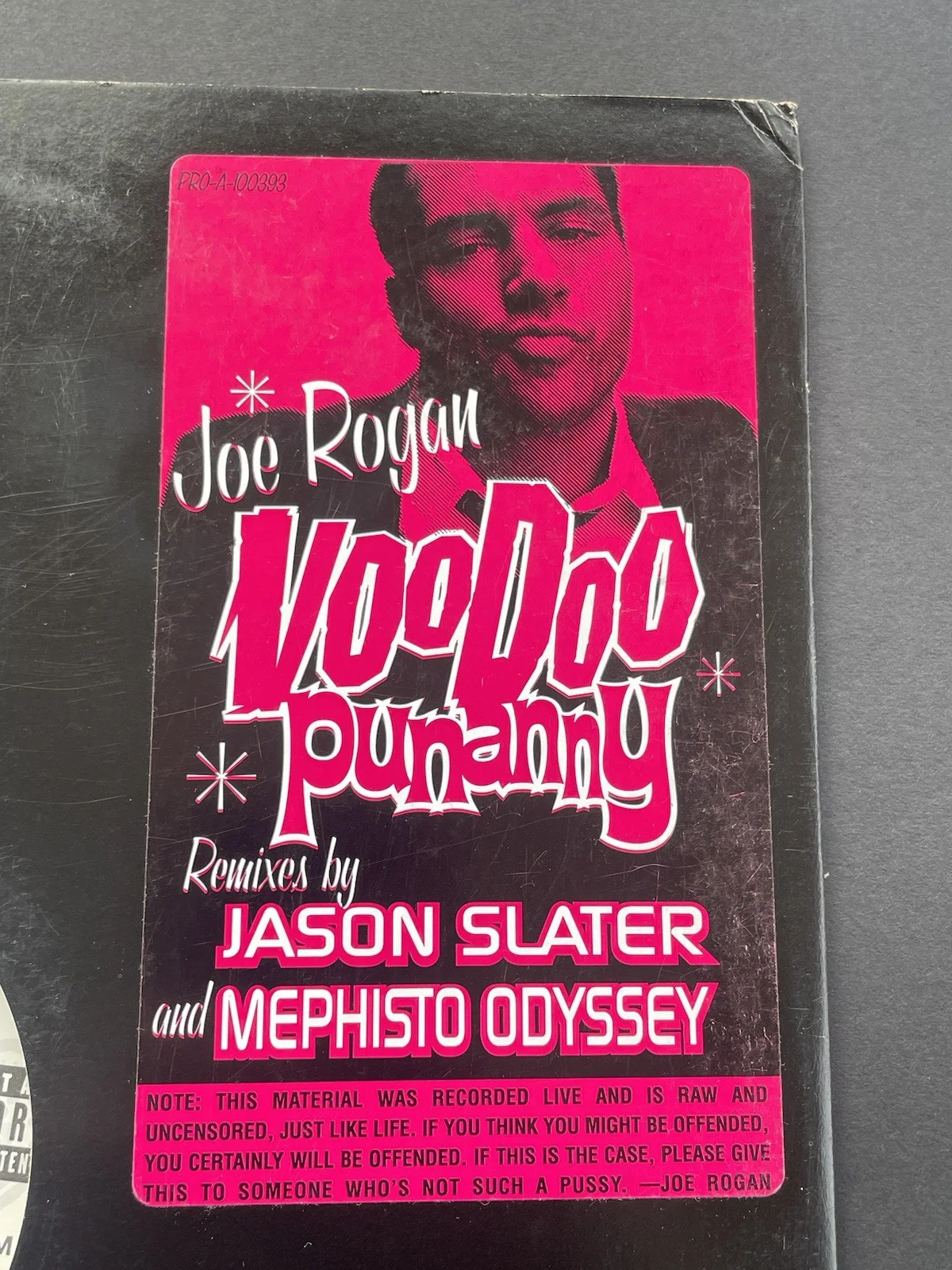 Joe Rogan — Joe Rogan Signed Autographed Voodoo Punanny Promo Vinyl JRE Comedy Psa/Dna Coa, image 4