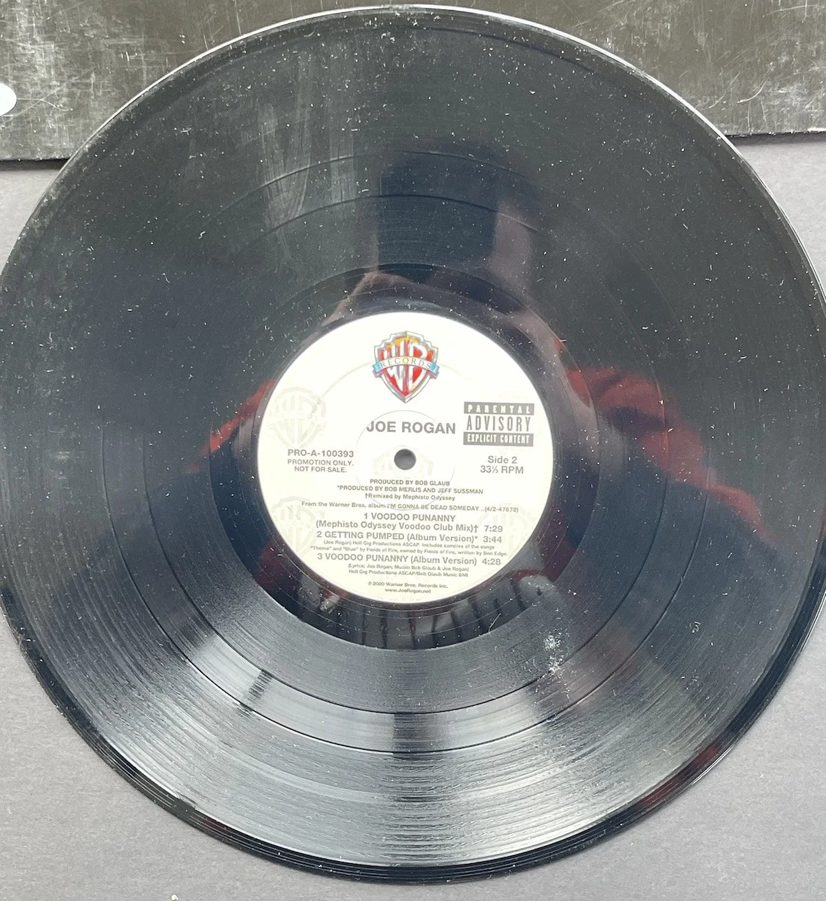 Joe Rogan — Joe Rogan Signed Autographed Voodoo Punanny Promo Vinyl JRE Comedy Psa/Dna Coa, image 5