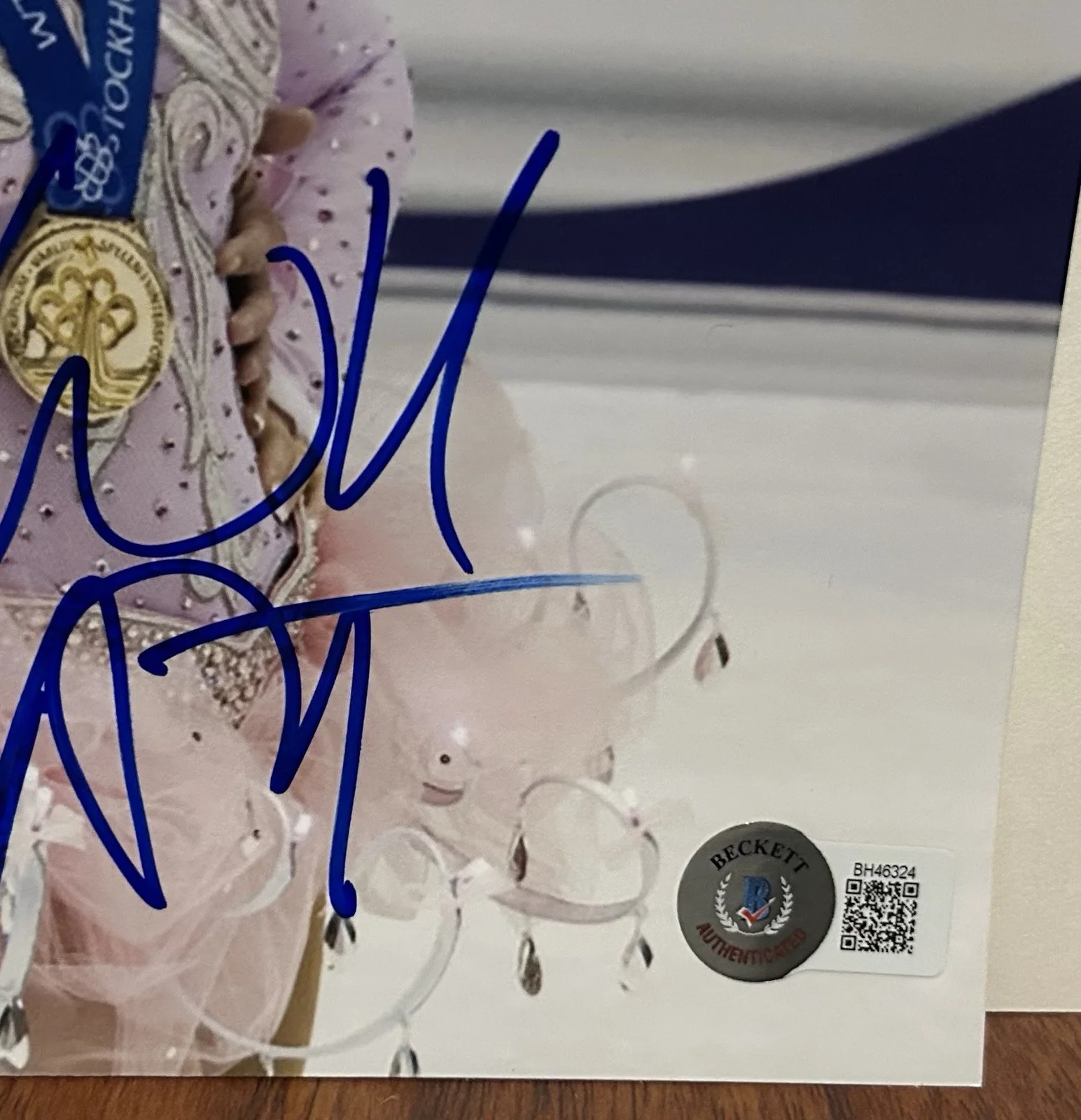 AMY POEHLER & WILL ARNETT SIGNED BLADES OF GLORY SNL 8X10 PHOTO BECKETT BAS, изображение 2