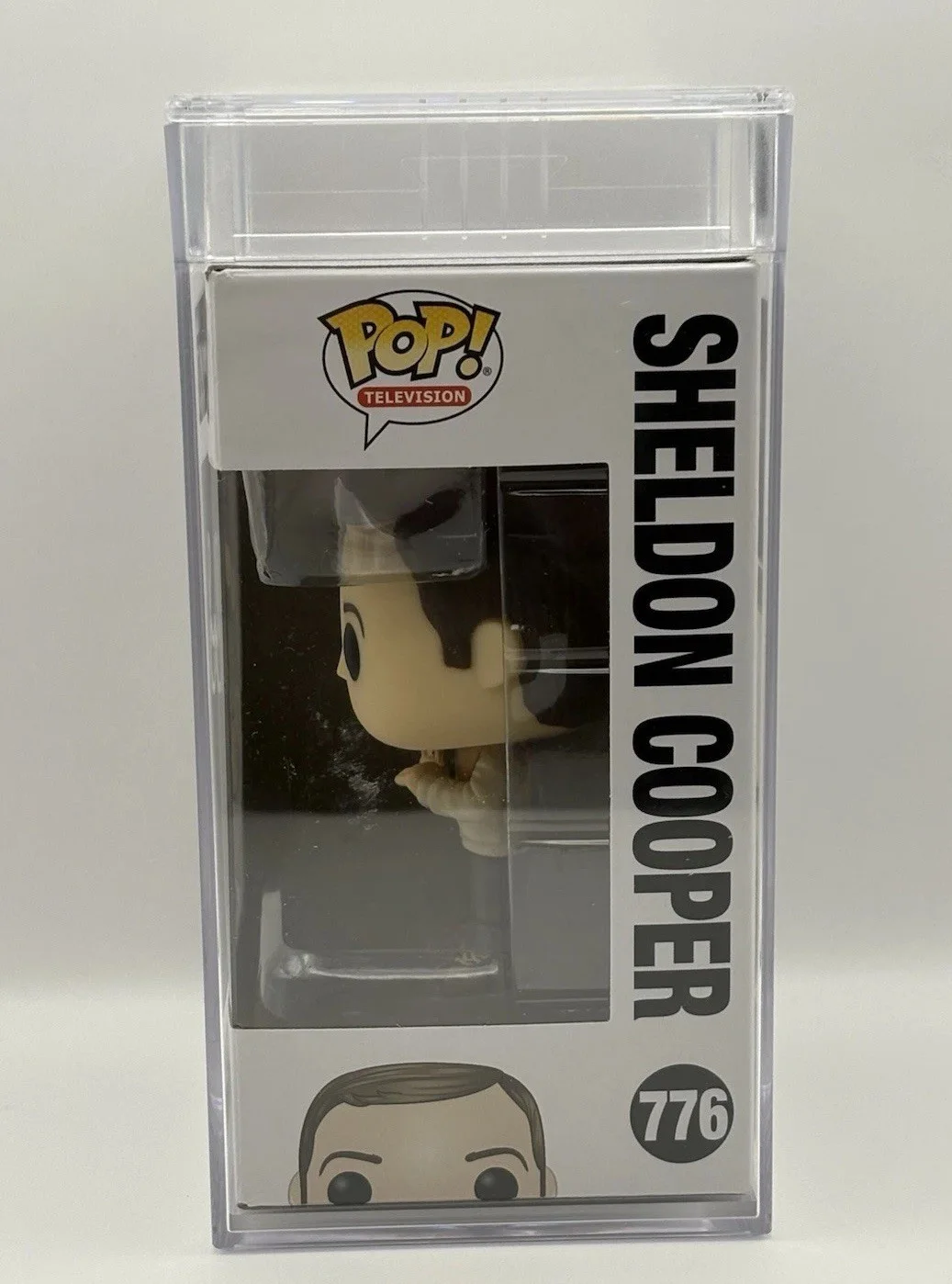 Jim Parsons — Jim Parsons Signed Autographed Sheldon Cooper Funko POP! Figure PSA Encapsulated, изображение 4