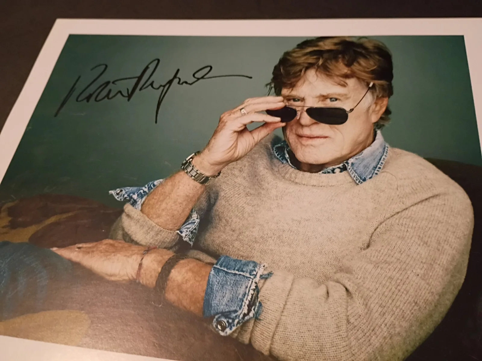 Robert Redford — Original Robert Redford Hand Signed Auto 8x10 Photo, image 2