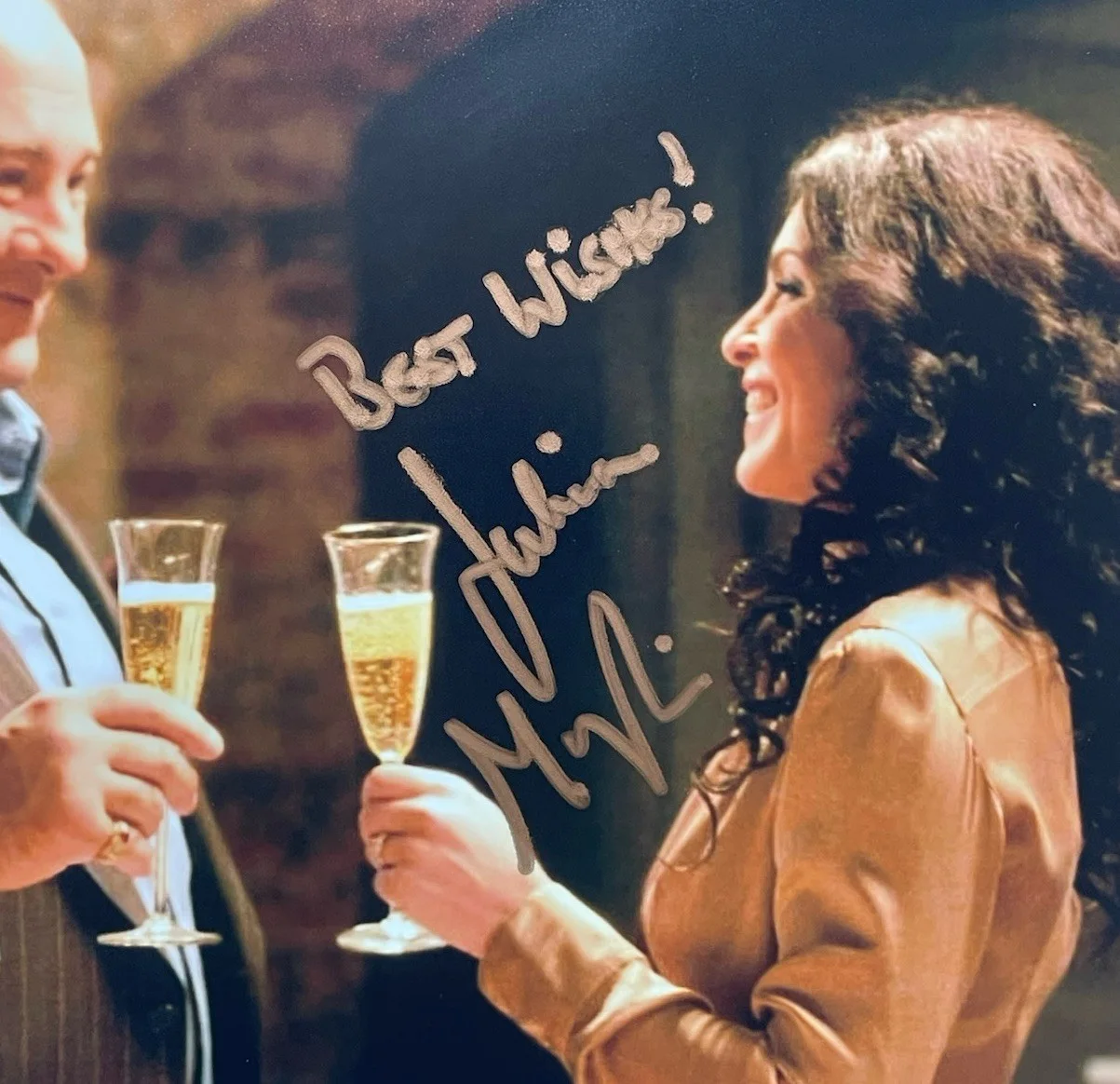 Julianna Margulies — Julianna Margulies Authentic Hand Signed 8x10 Photo Actress Sopranos ER morning, изображение 2