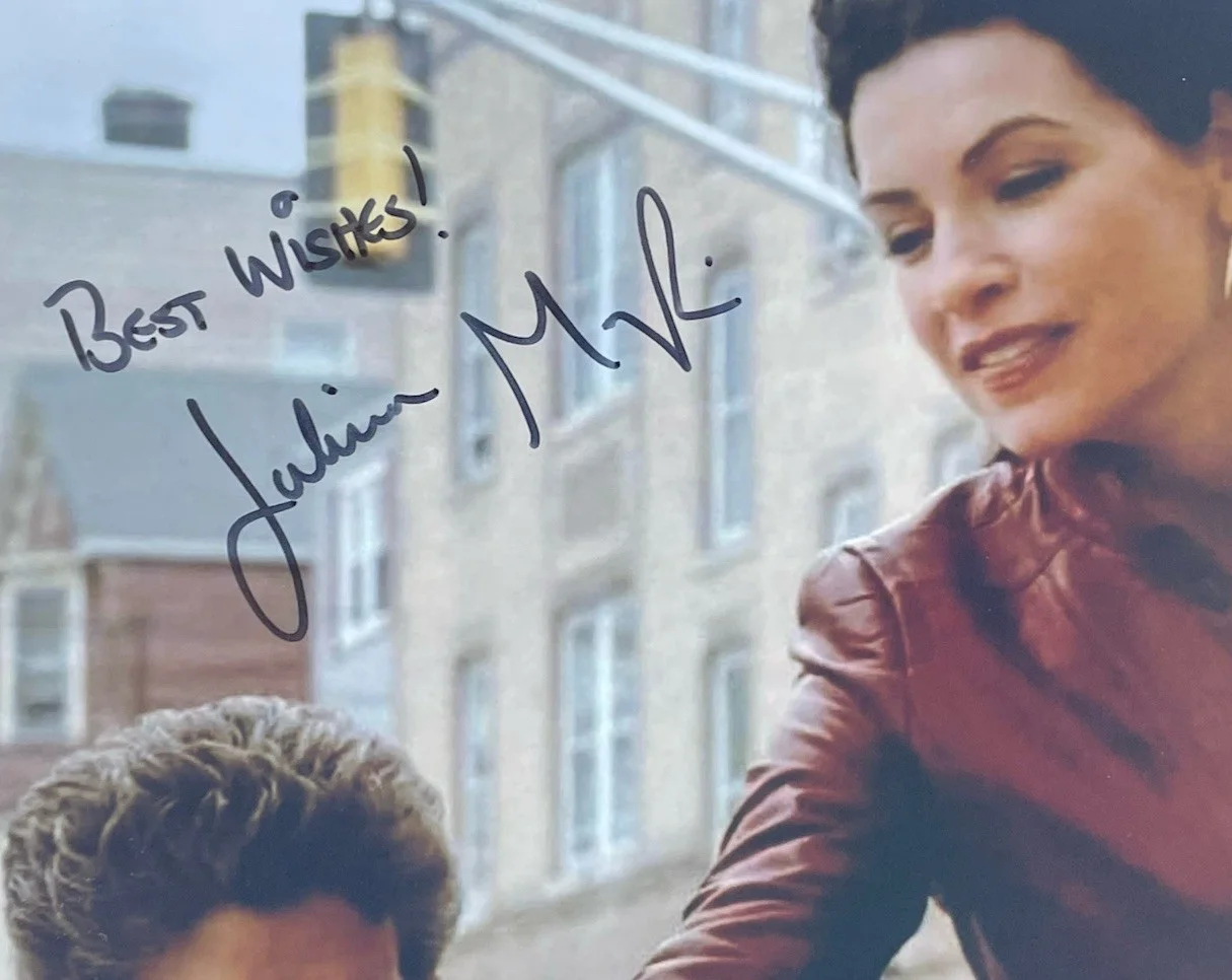 Julianna Margulies — Julianna Margulies Authentic Hand Signed 8x10 Photo Actress Sopranos ER morning, изображение 2