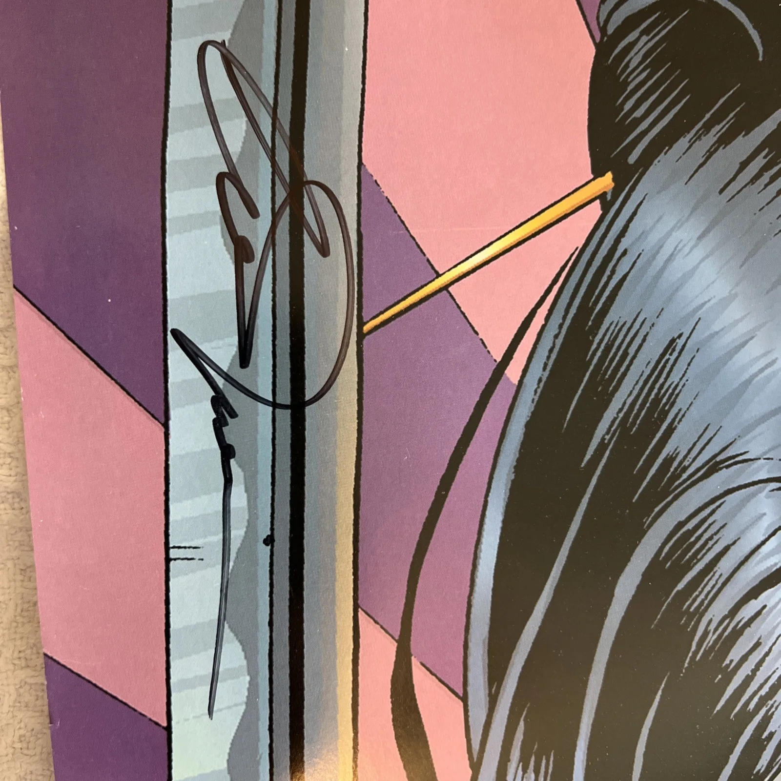 William Tucci — SHI Rare Autographed By Artist Of SHI Comic William Tucci 1996 Poster 34” X 22”, изображение 5