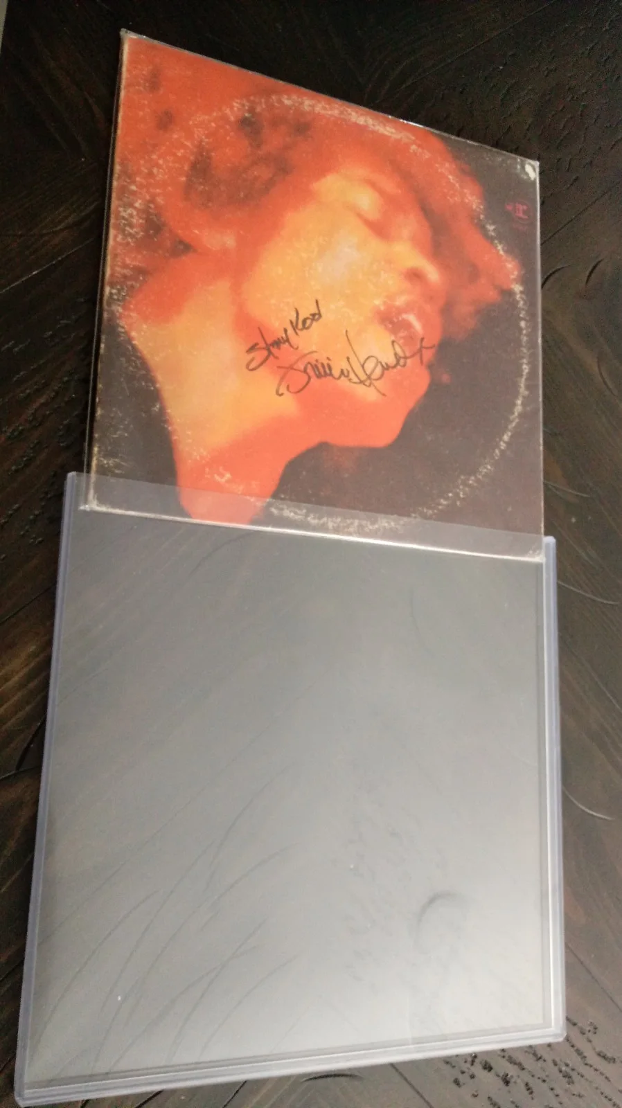 SIGNED Jimi Hendrix AUTOGRAPHED Vinyl Record ELECTRIC LADYLAND Album STAY KOOL, image 2