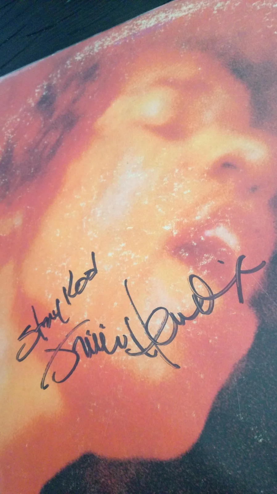 SIGNED Jimi Hendrix AUTOGRAPHED Vinyl Record ELECTRIC LADYLAND Album STAY KOOL, image 5