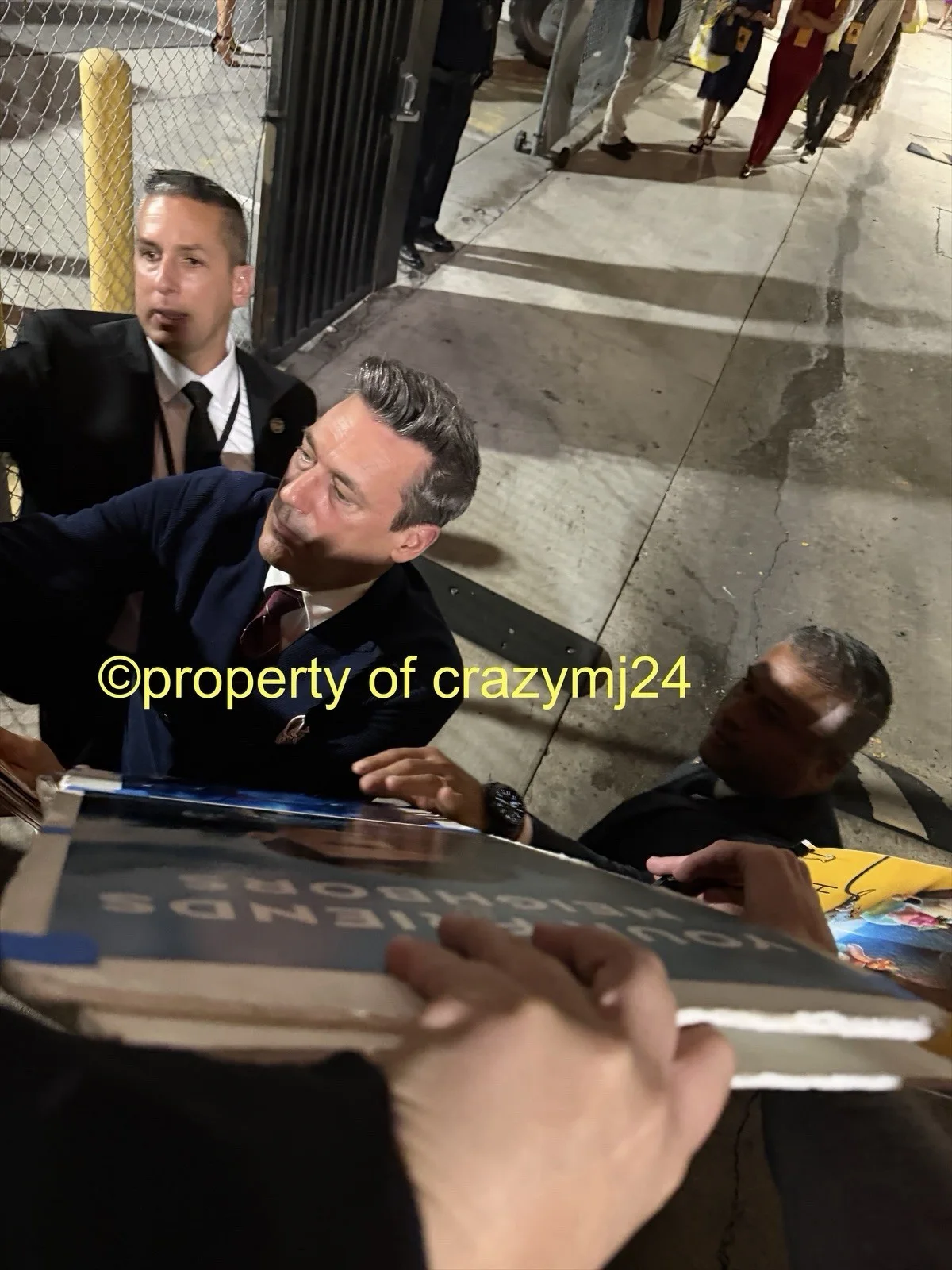 Jon Hamm Signed Your Friends & Neighbors Meme 8x10 Autograph Proof SWAU COA, image 3