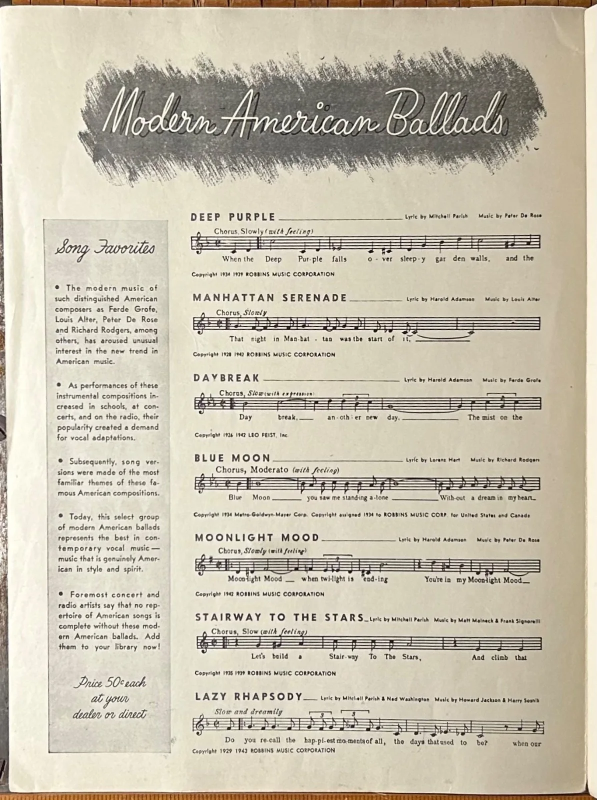 HAROLD ARLEN—SIGNED—LYDIA THE TATTOOED LADY—Groucho Marx Brothers at the Circus, изображение 3
