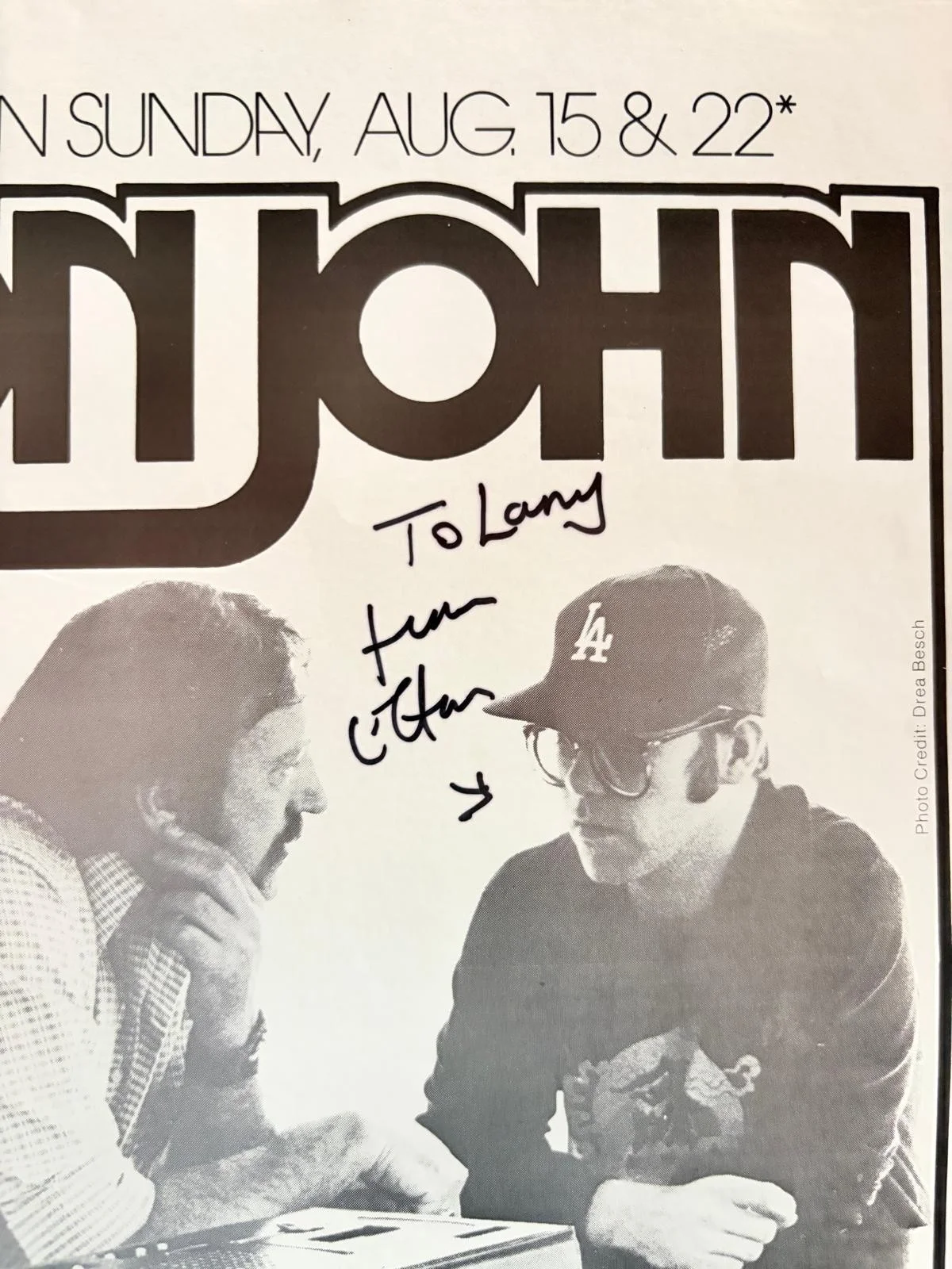 Elton John — ELTON JOHN SIGNED AUTOGRAPHED 11X14 MAGAZINE PAGE RARE ROCKET MAN VINTAGE PSA, изображение 2