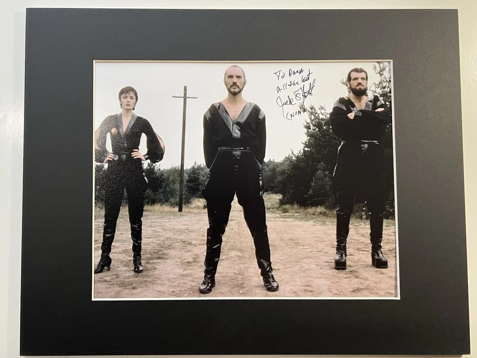 Jack O’Halloran — 1980 Superman II NON Jack O’Halloran Orig Signature 8x10 Photo Ursa/Zod Matted, изображение 2