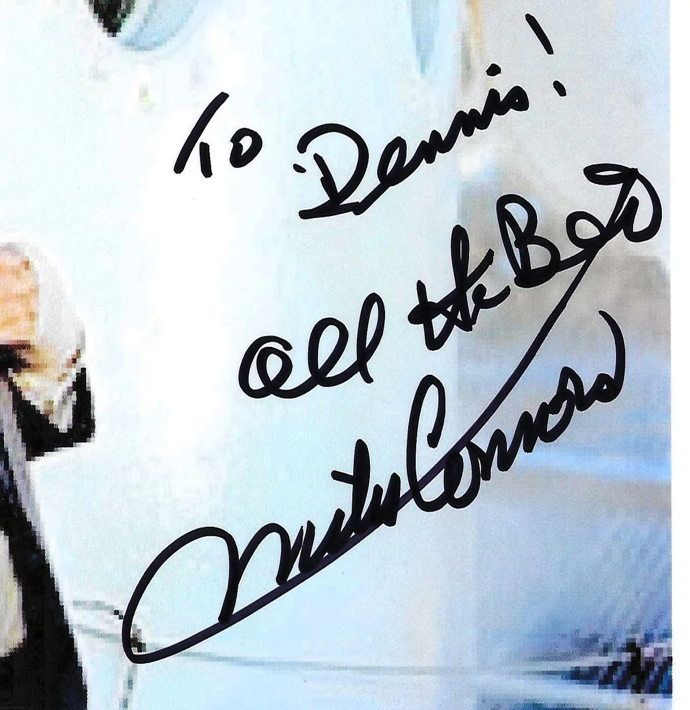 Mike Connors — 2 MANNIX pics signed by MIKE CONNORS 8 x 10 each COA, image 4