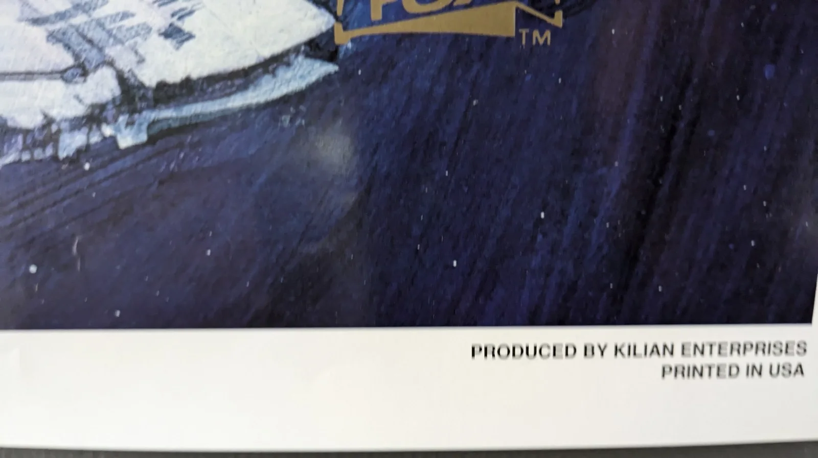 Kazo Sano — Star Wars Return Of The Jedi 10th Anniversary Movie Poster Kazo Sano Signed Rare, изображение 3