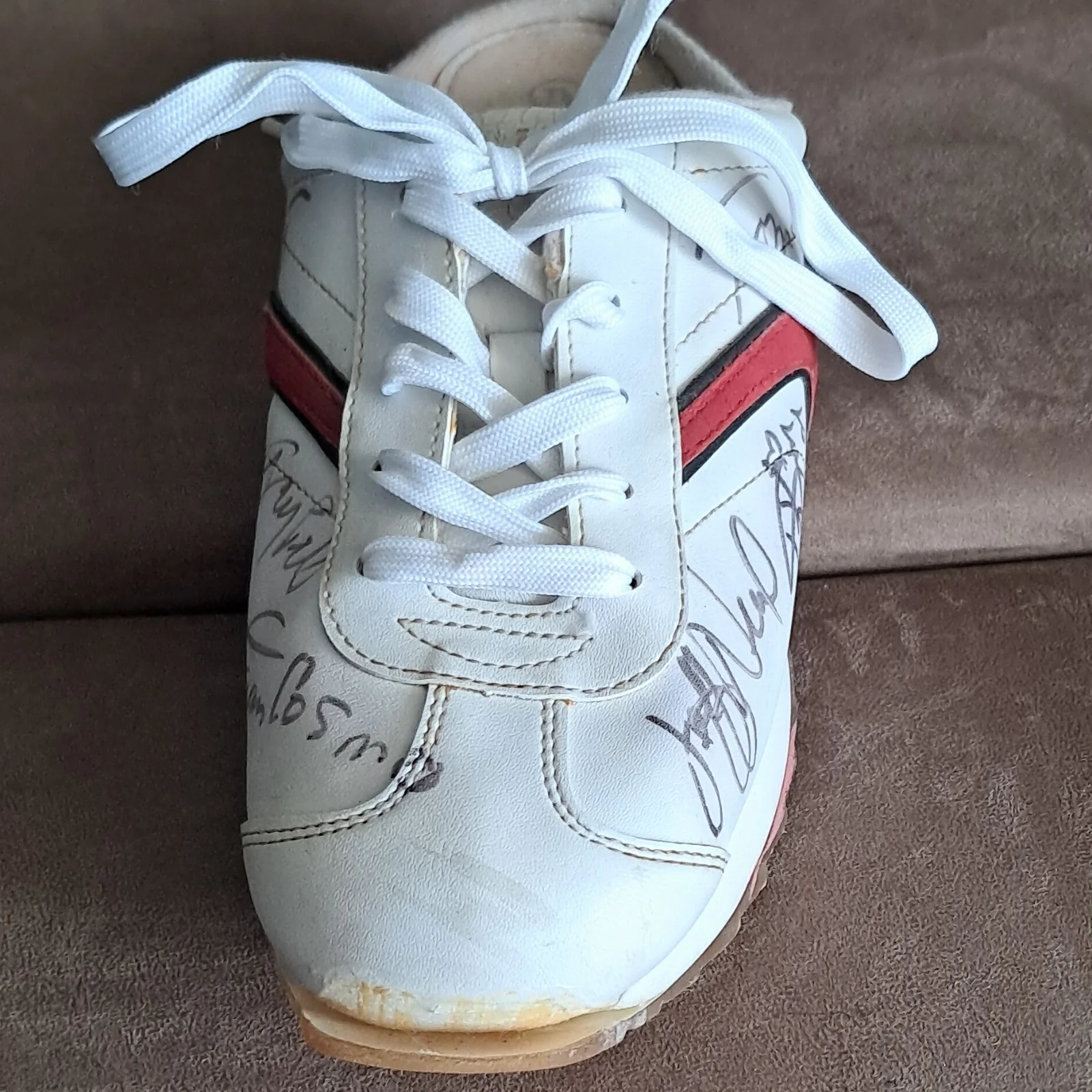 Band Boston Autographed singular cross trekker, image 2