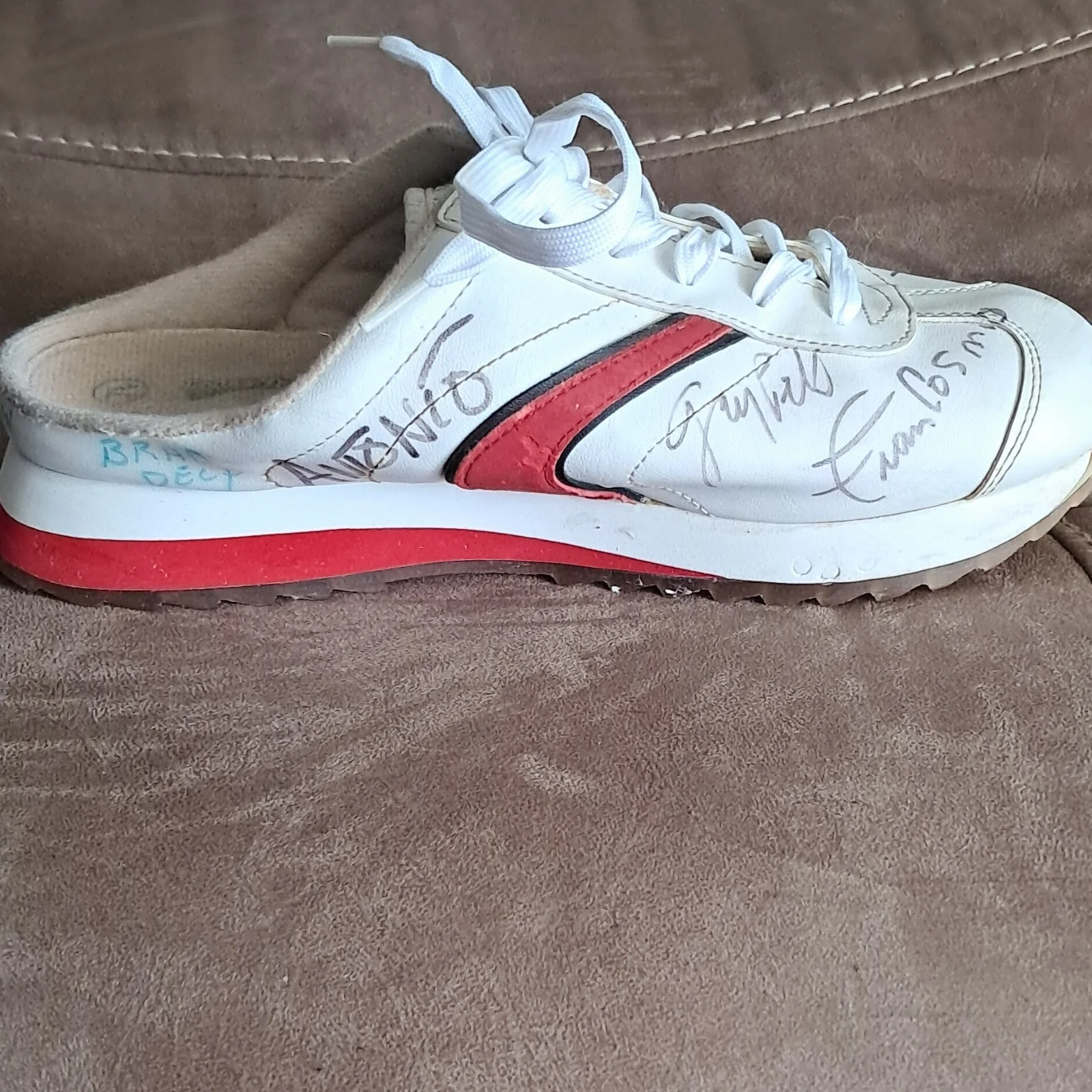 Band Boston Autographed singular cross trekker, image 3
