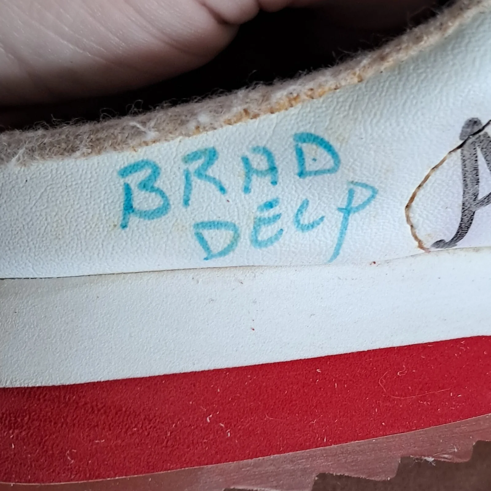 Band Boston Autographed singular cross trekker, image 5