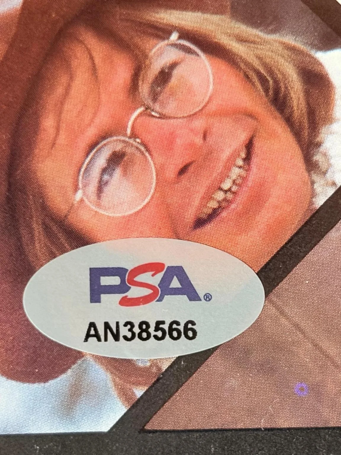 Elton John — ELTON JOHN SIGNED AUTOGRAPHED 11X14 TALENT BILLBOARD PAGE ROCKET MAN VINTAGE PSA, image 3