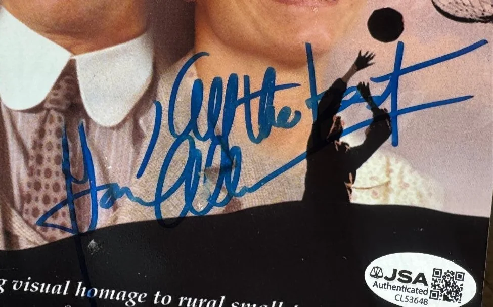 Karen Allen Peter Coyote — KAREN ALLEN & PETER COYOTE Signed The Basket 5.5x8 DVD Cover Backer Card JSA COA, изображение 4