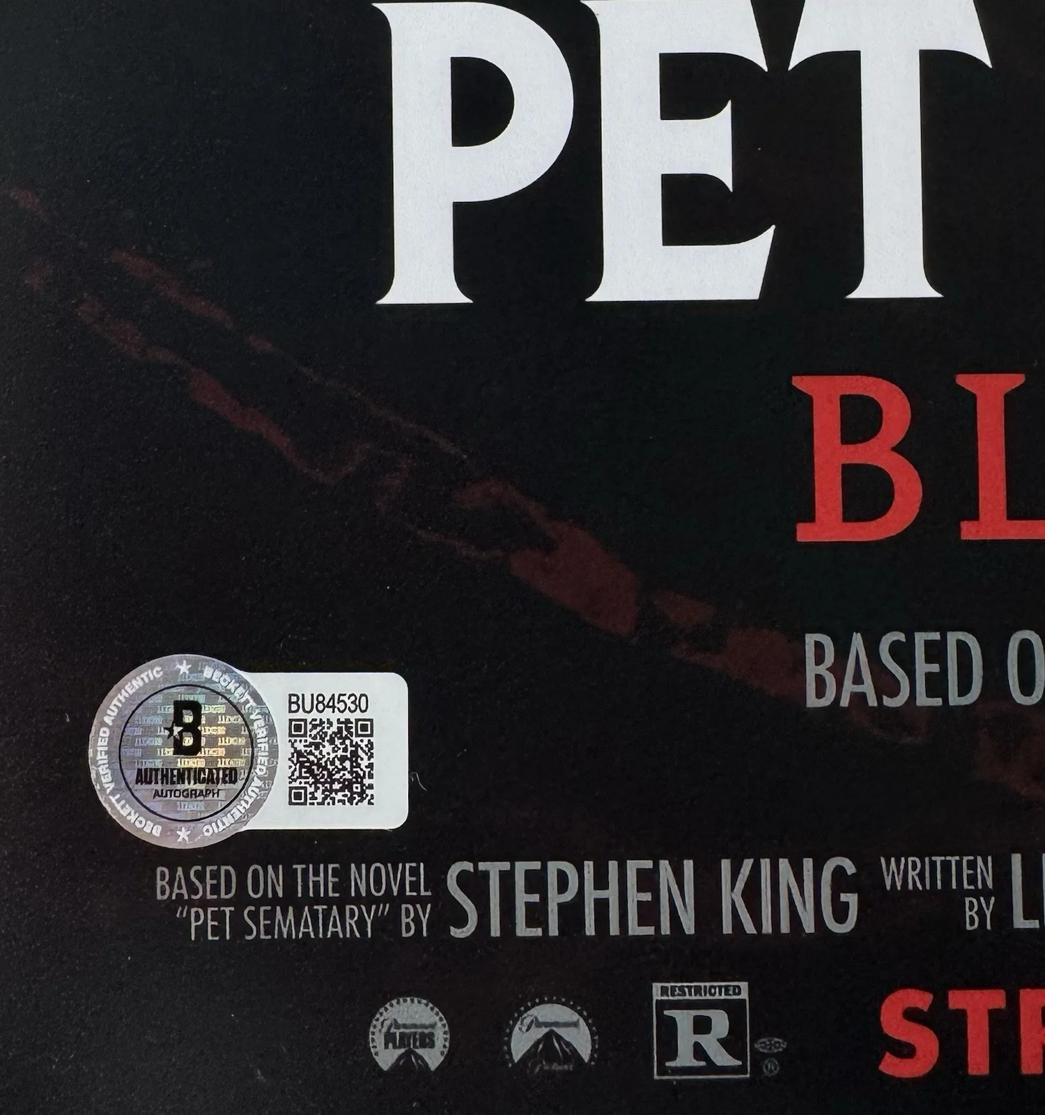 Jackson White — Jackson White Autograph Signed 11x17 Pet Sematary: Bloodlines Photo Beckett COA, изображение 3