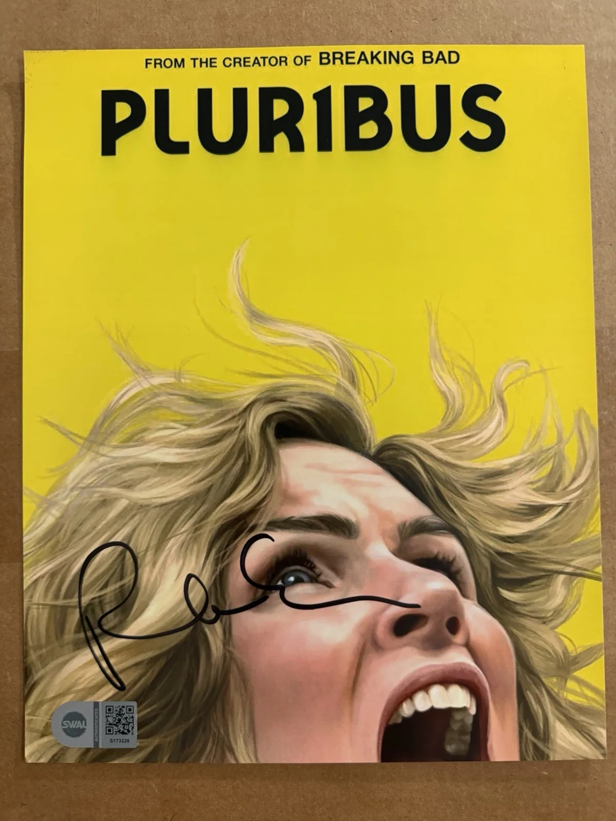 Rhea Seehorn Signed Pluribus Apple TV Show Poster Autograph Exact Proof SWAU COA, image 2