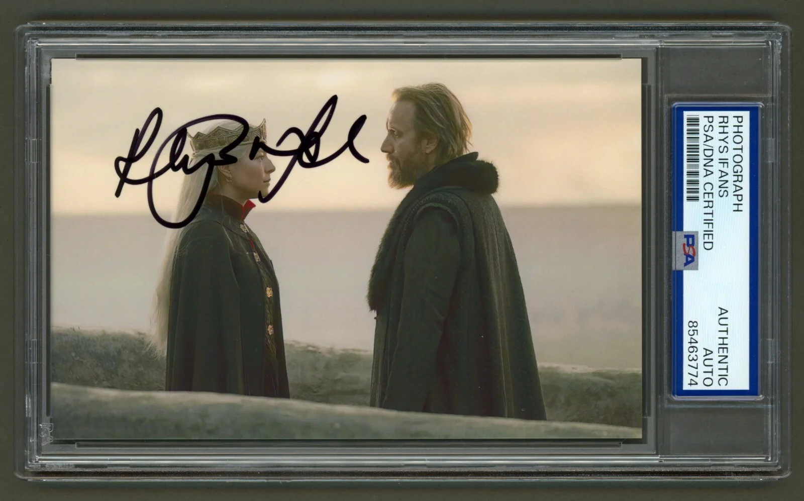 Rhys Ifans — Rhys Ifans Signed Photo (PSA) House of the Dragon Otto Hightower Actor Auto