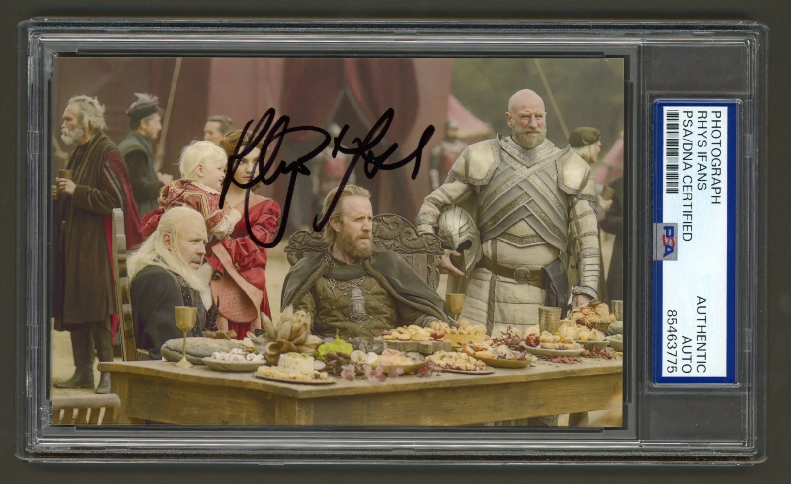 Rhys Ifans — Rhys Ifans Signed Photo (PSA) House of the Dragon Otto Hightower Actor Auto