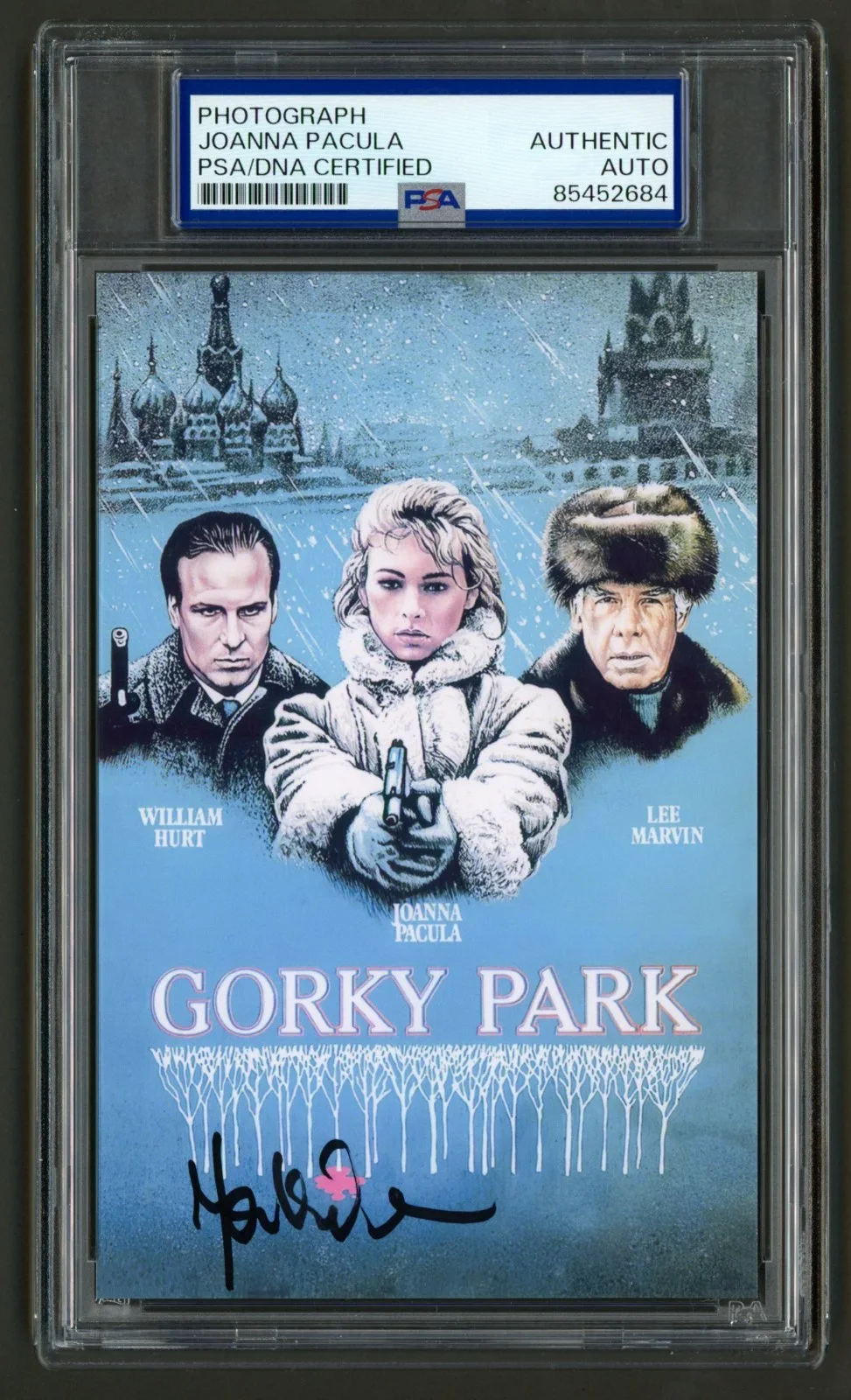 Joanna Pacula — Joanna Pacula Signed Photo (PSA) Gorky Park Mini Poster Actress Auto