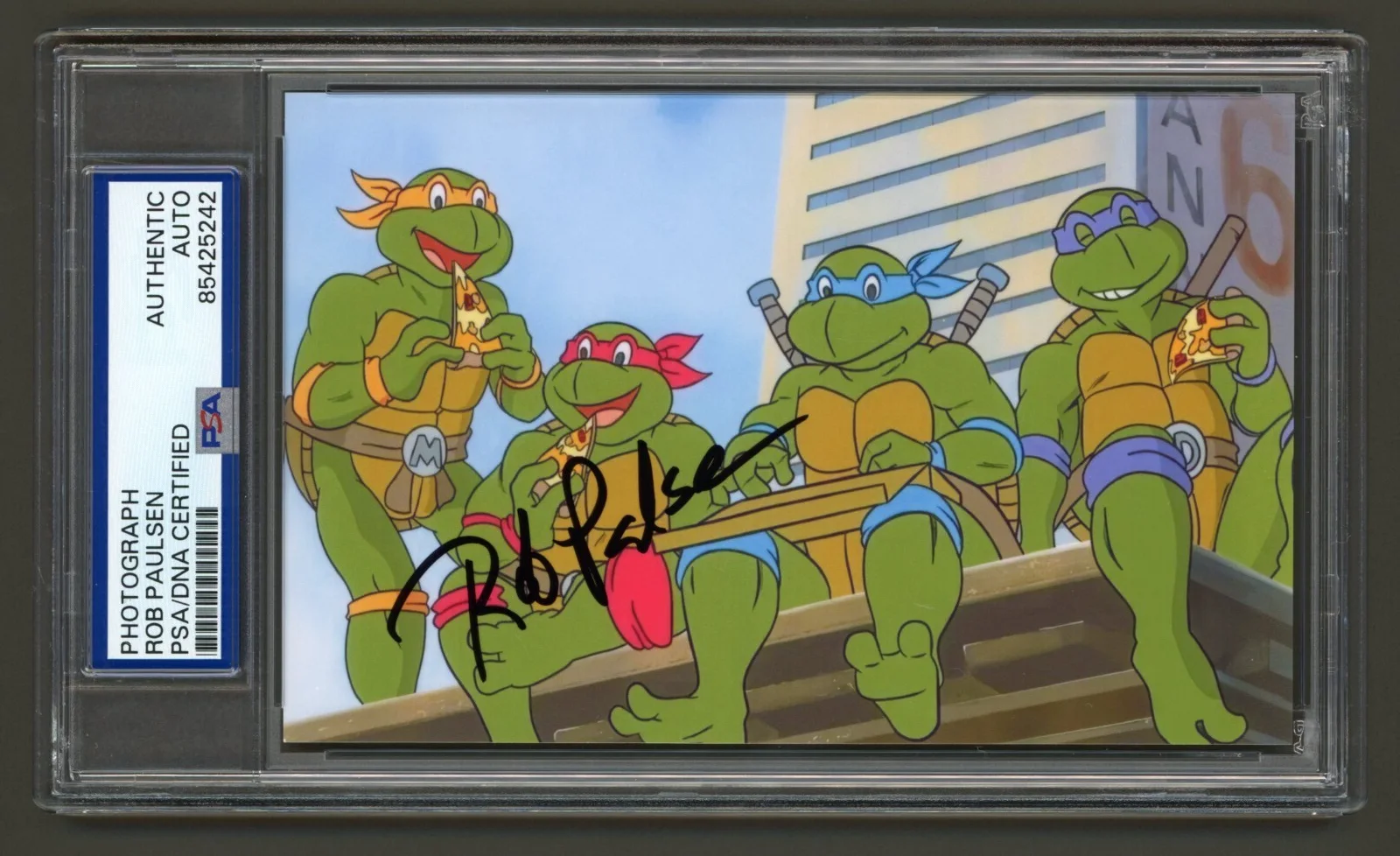 Rob Paulsen — Rob Paulsen Signed Photo (PSA) Teenage Mutant Ninja Turtles Voice of Raphael