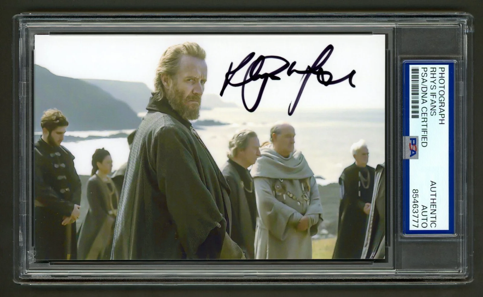 Rhys Ifans — Rhys Ifans Signed Photo (PSA) House of the Dragon Otto Hightower Actor Auto