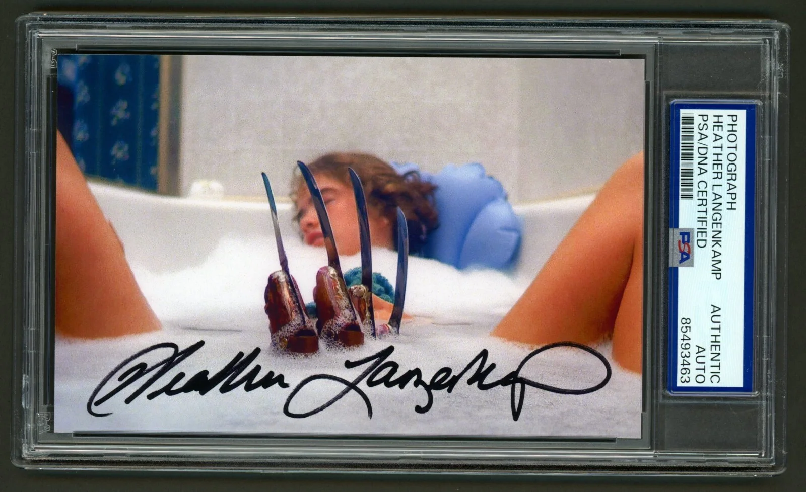 Heather Langenkamp — Heather Langenkamp Signed Photo (PSA) Nightmare on Elm Street Auto Nancy Freddy