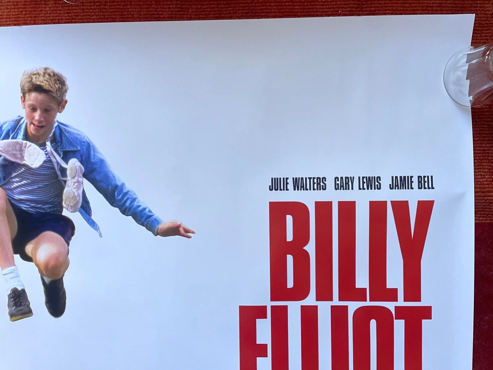 BILLY ELLIOT (2000) 25th Anniversary Release Original UK Quad Movie Poster, image 3