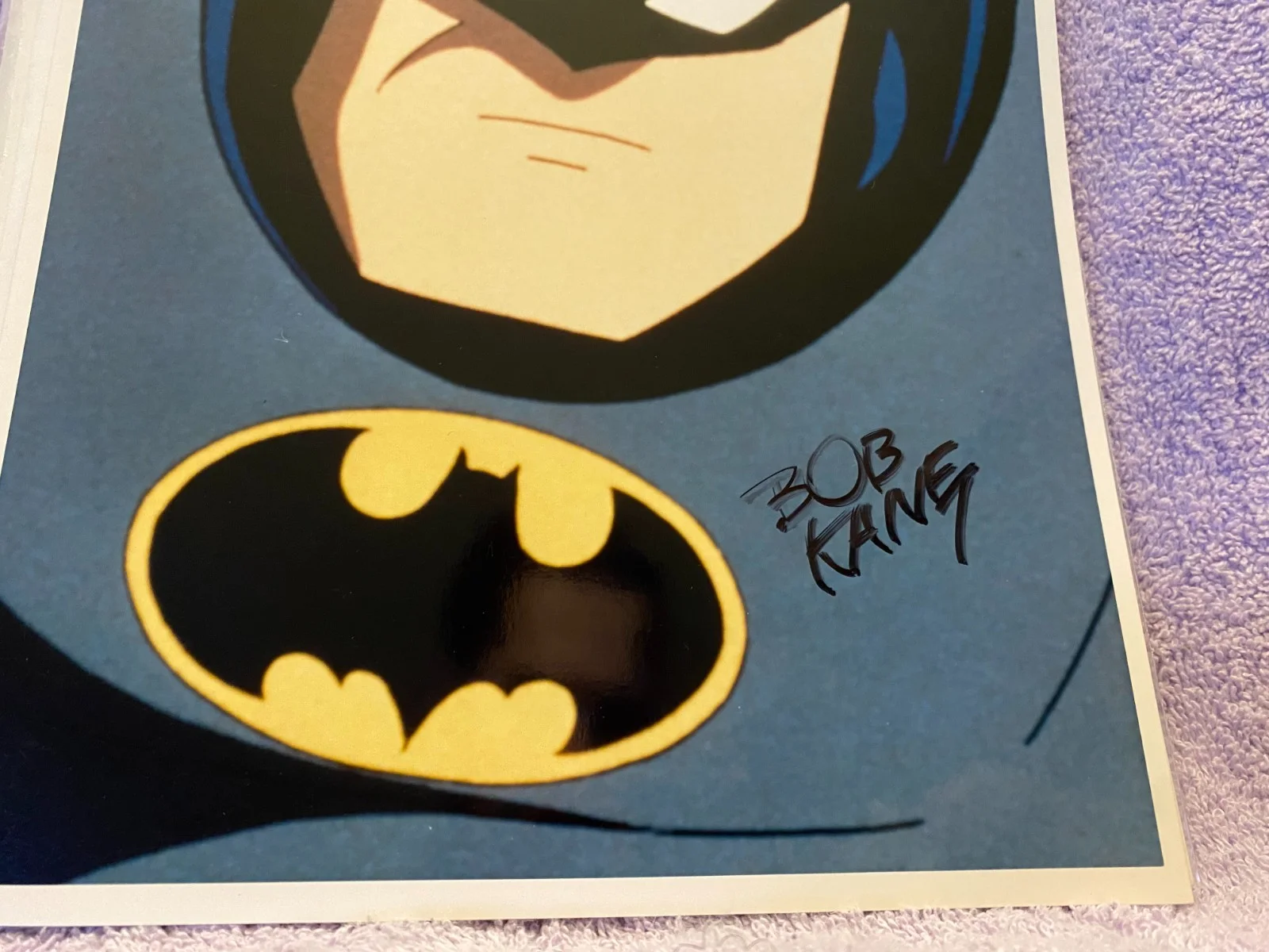 Bob Kane — Bob Kane Batman Animated Series Signed 8x10 photo with COA Joker Bane DC Comics, image 4