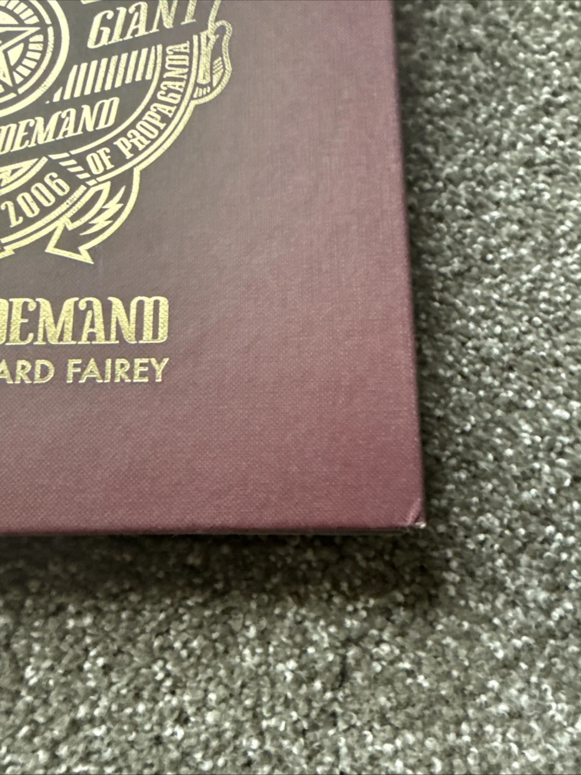 Shepard Fairey — Shepard Fairey Signed Autographed OBEY GIANT Supply & Demand Art Book 1st Ed, image 5