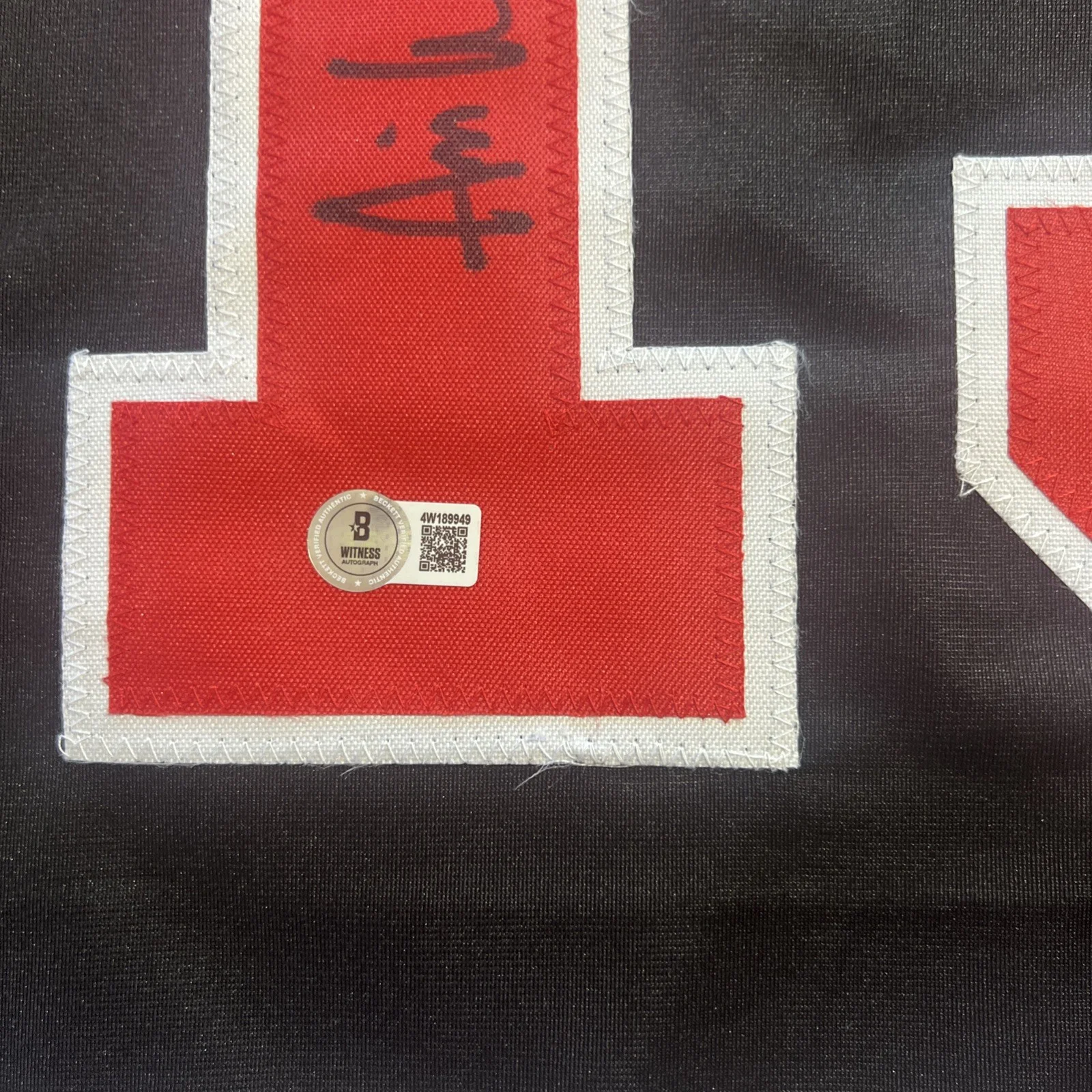 Ari Lehman — Ari Lehman Signed Jason Voorhees Hockey Jersey Friday The 13th w/ COA Beckett, изображение 3
