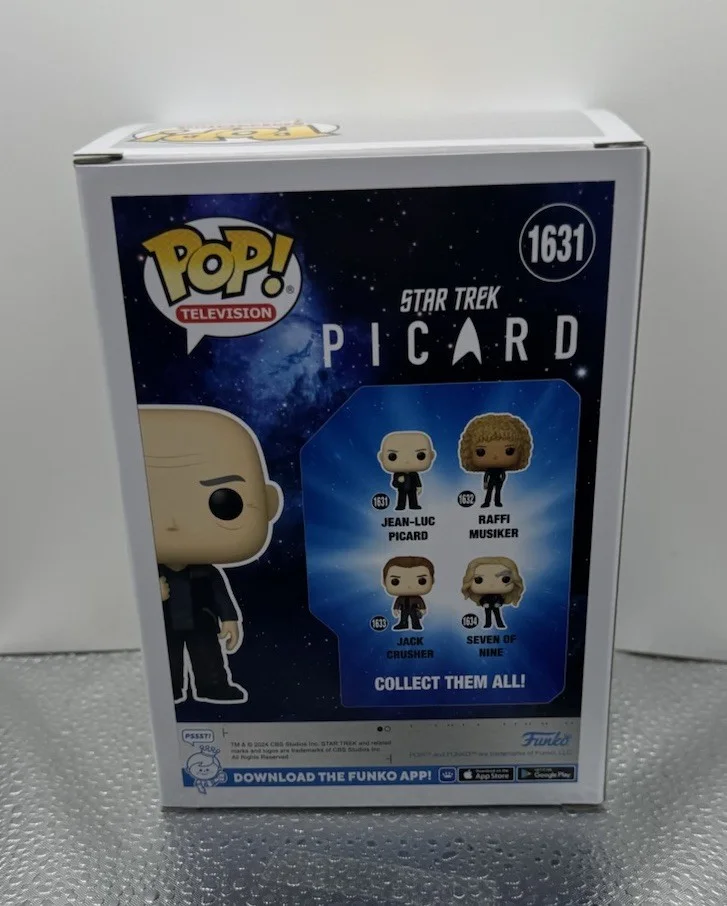 Patrick Stewart — PATRICK STEWART SIGNED STAR TREK JEAN-LUC PICARD FUNKO POP BAS BECKETT 4, изображение 3