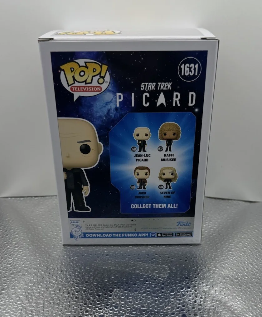 Patrick Stewart — PATRICK STEWART SIGNED STAR TREK JEAN-LUC PICARD FUNKO POP BAS BECKETT 3, image 3