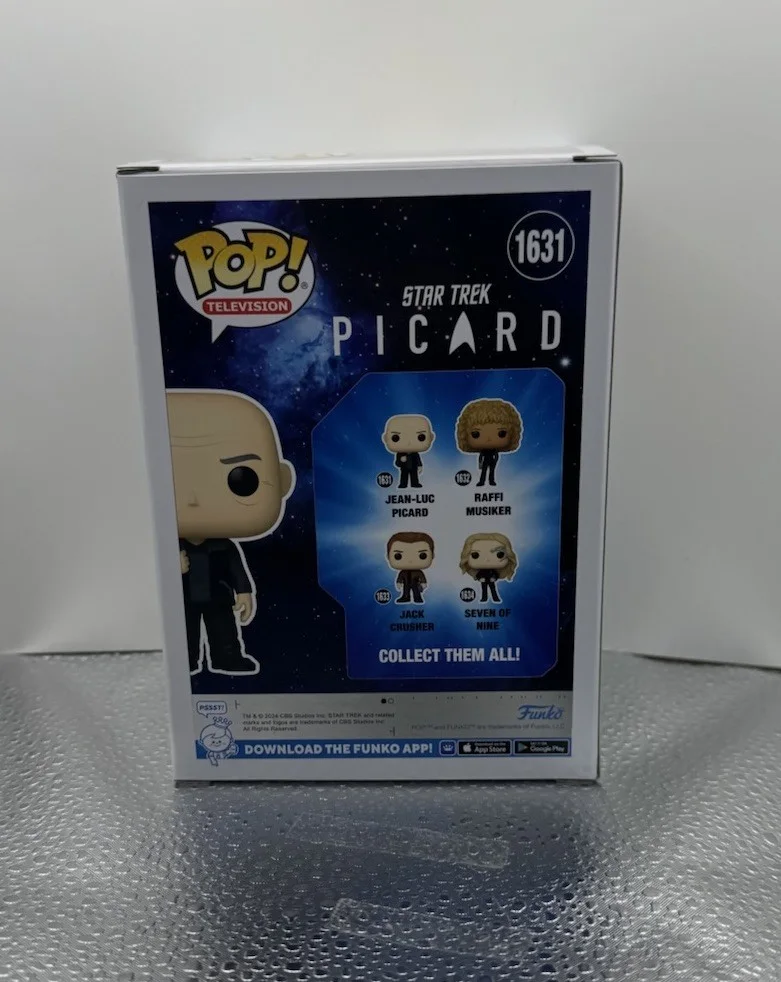 Patrick Stewart — PATRICK STEWART SIGNED STAR TREK JEAN-LUC PICARD FUNKO POP BAS BECKETT 2, image 3