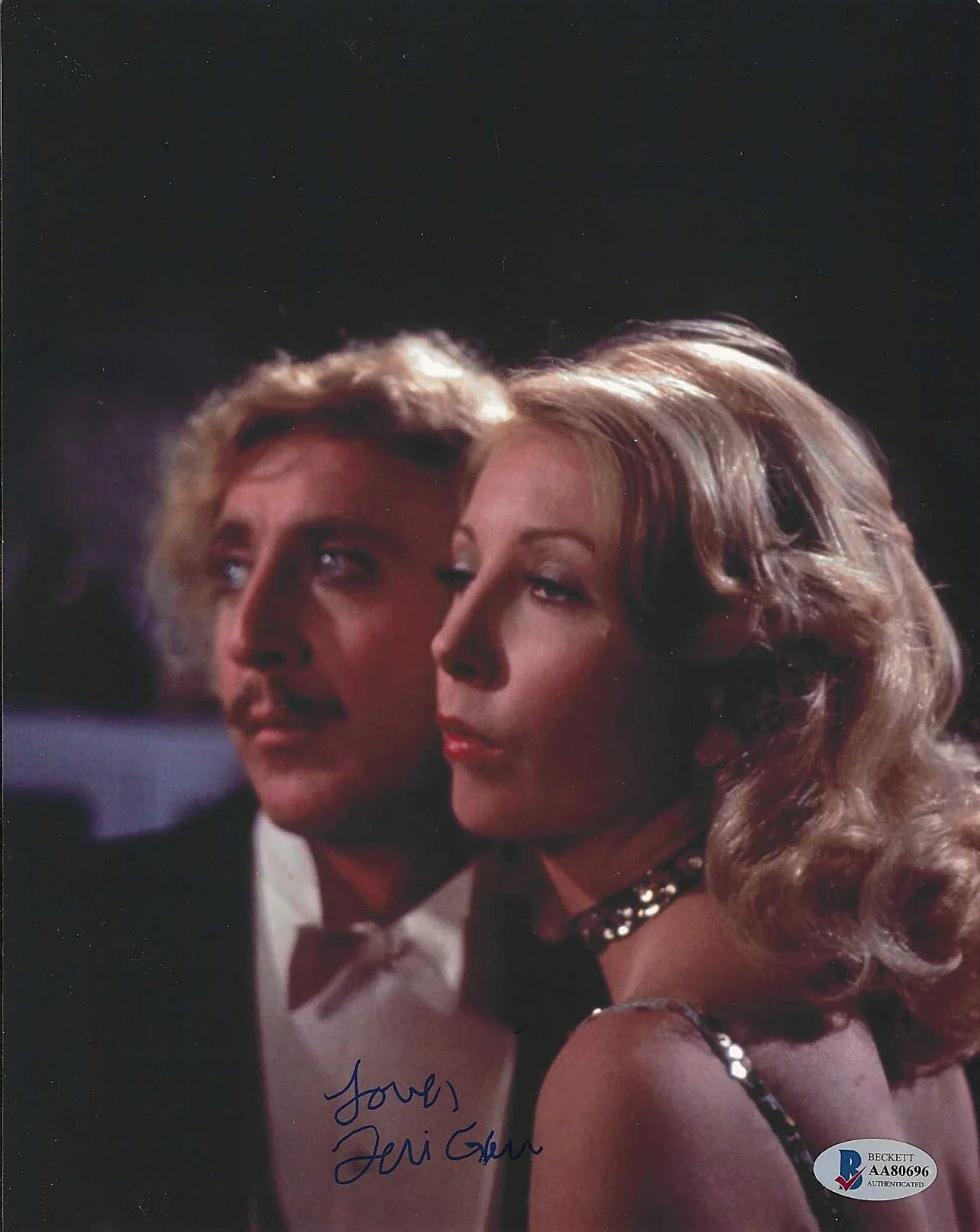 TERI GARR — TERI GARR THE LATE ACTRESS HAND SIGNED PHOTO 8x10 'YOUNG FRANKENSTEIN' BECKETT