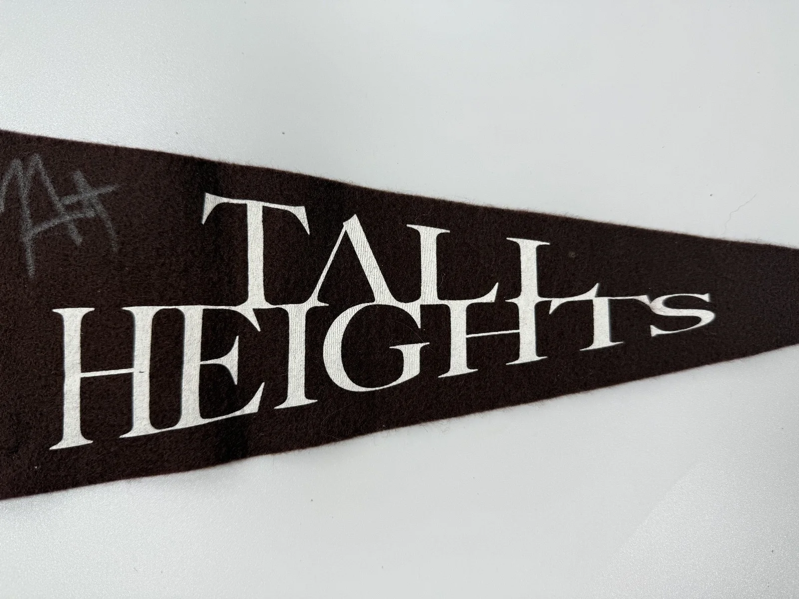 Tall Heights Music Band Signed Felt Pennant Tim Harrington Paul Wright Auto, image 3