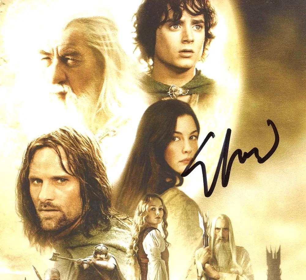 ELIJAH WOOD — Elijah Wood signed "LORD OF THE RINGS" 8x10 Photo f EXACT PROOF Frodo ACOA COA, изображение 5