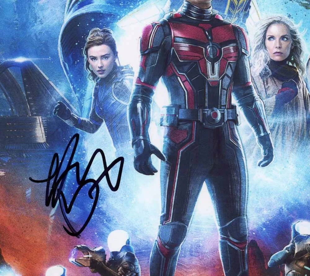 KATHRYN NEWTON — Kathryn Newton signed "ANTMAN WASP QUANTUMANIA" 8x10 Photo EXACT PROOF b ACOA, изображение 5