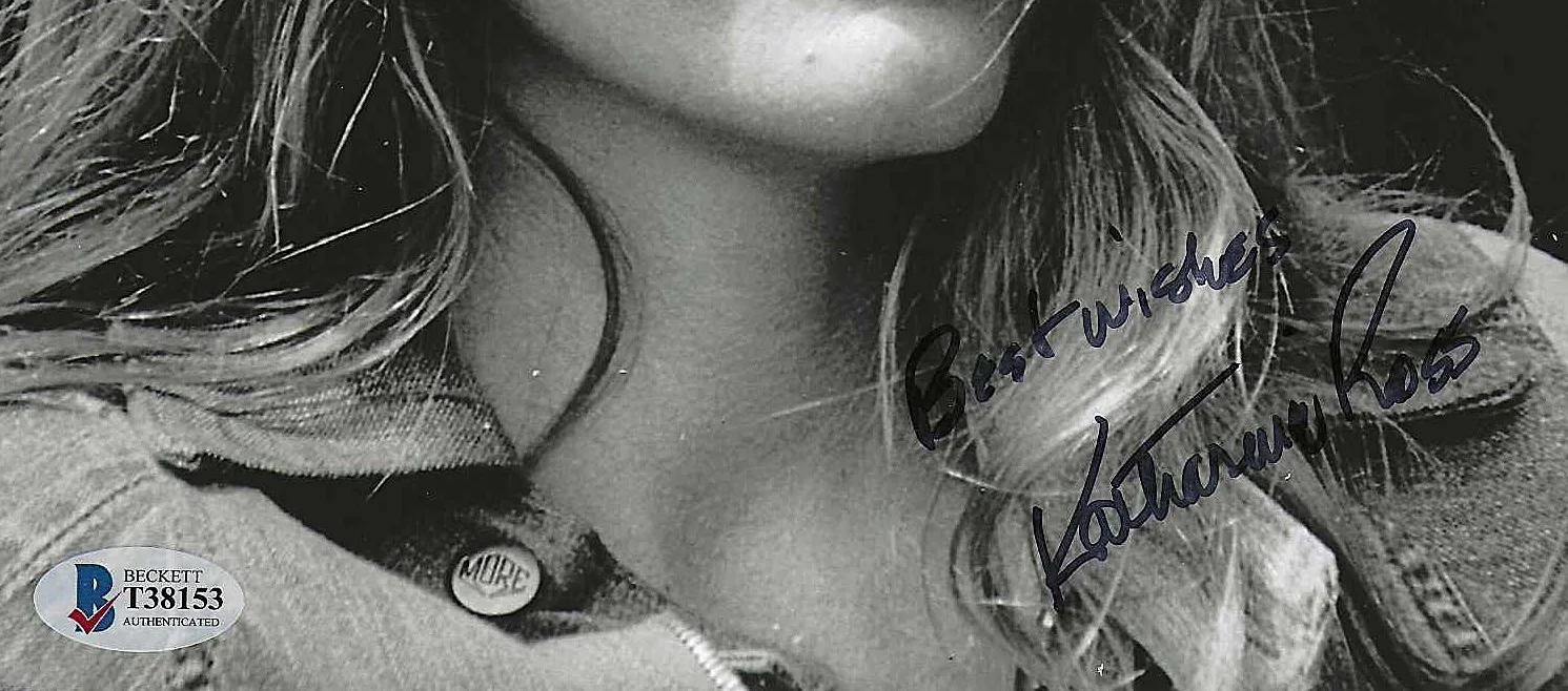 KATHARINE ROSS — KATHARINE ROSS ACTRESS HAND SIGNED PHOTO 8x10 BECKETT, image 2