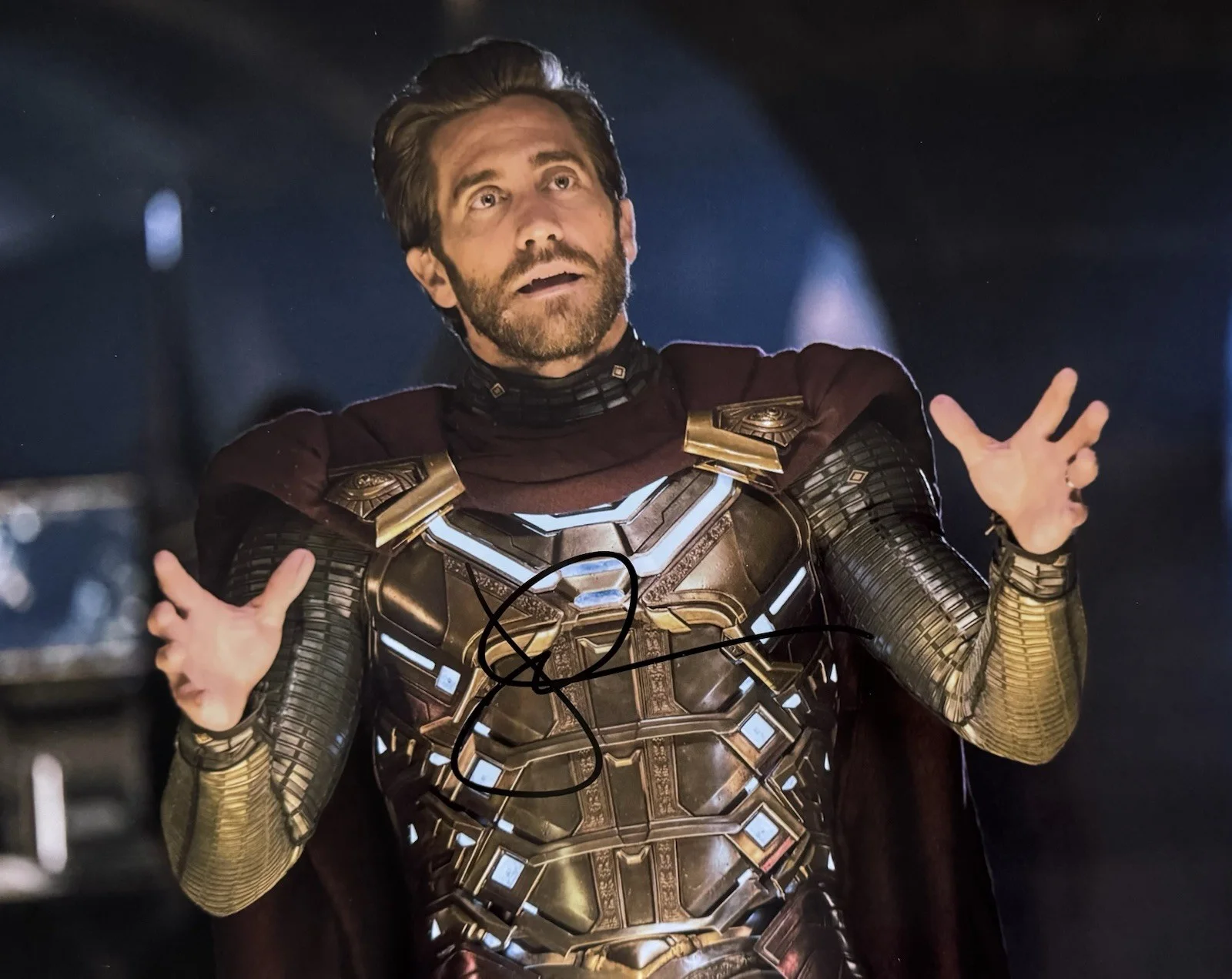 Jake Gyllenhaal — Jake Gyllenhaal Signed 8 X 10 Photo Mysterio Marvel Spider-man W/COA